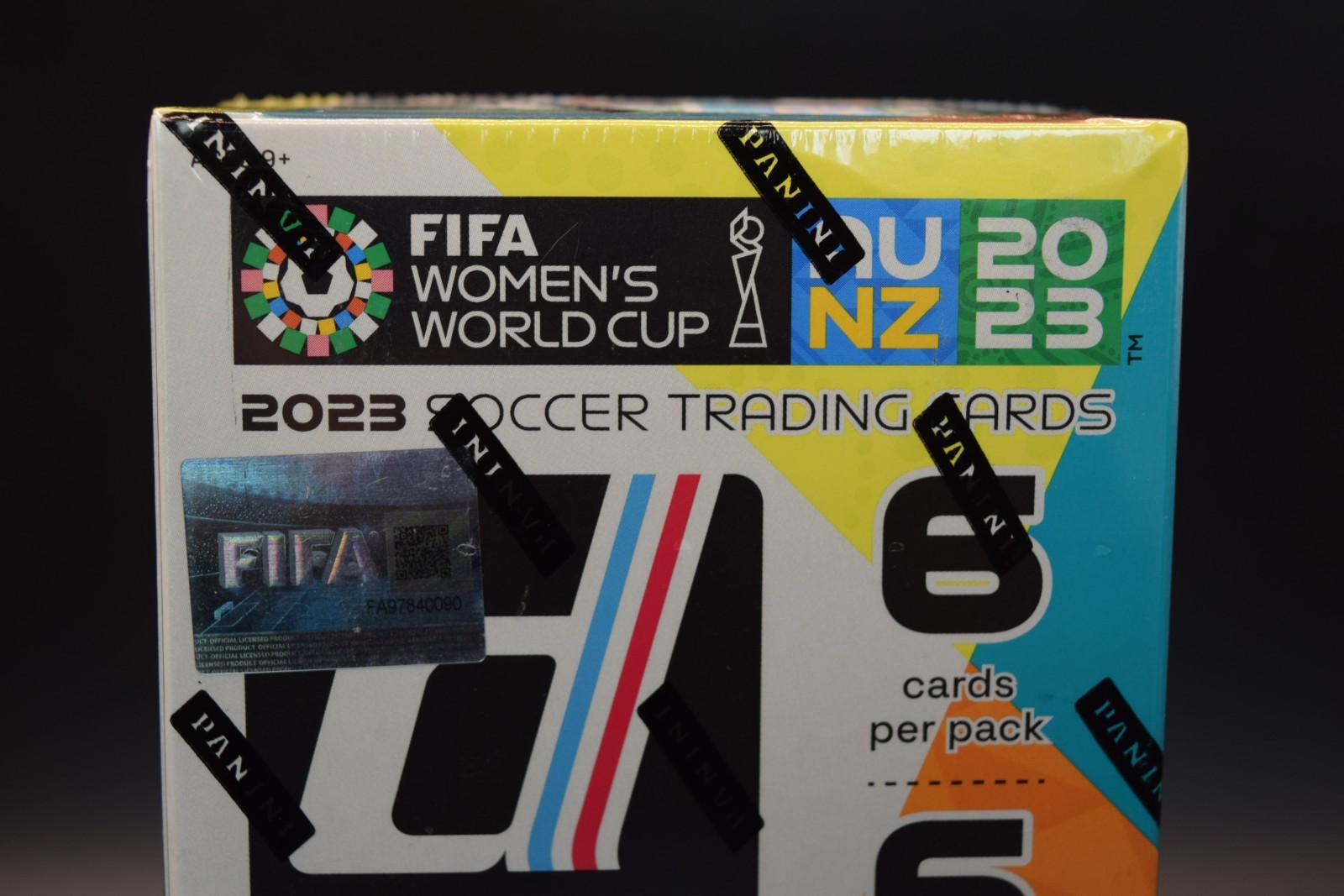 New 2023 FIFA World Cup Donruss Women’s Soccer Trading Card Blaster Box 6 Packs