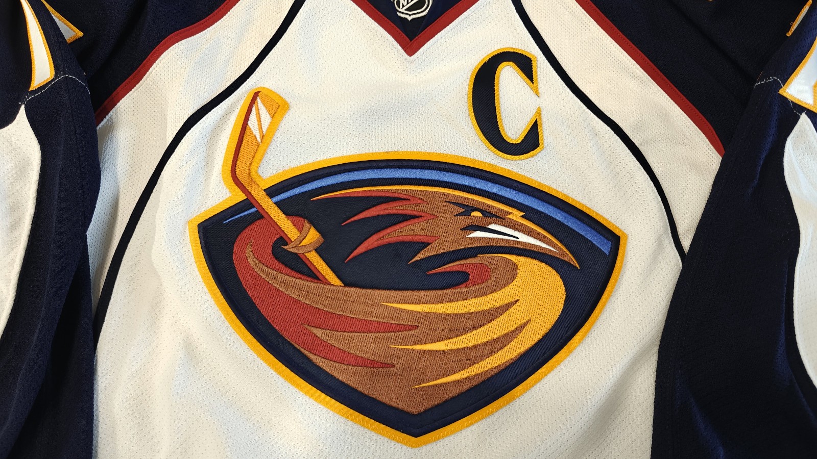 Atlanta Thrashers Reebok Edge Size 52 Away White NWT Ilya Kovalchuk
