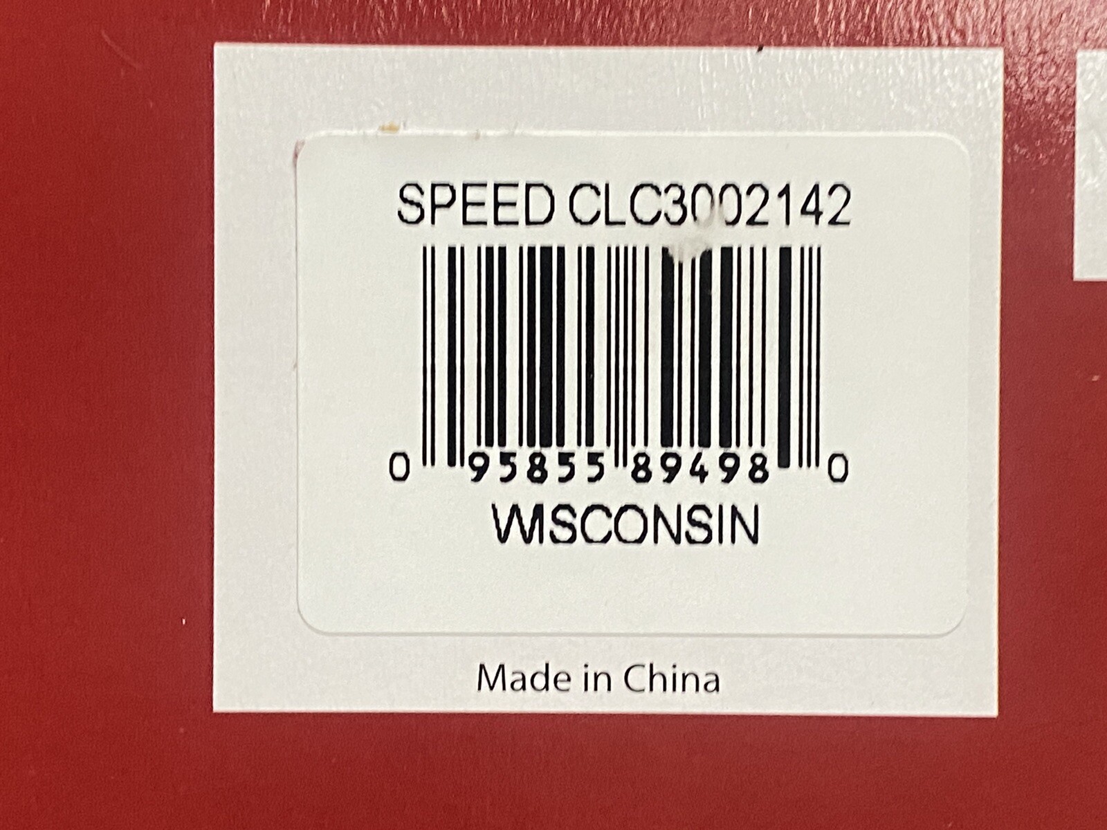 Wisconsin Badgers Speed Mini Helmet Riddell NCAA Licensed Brand New!