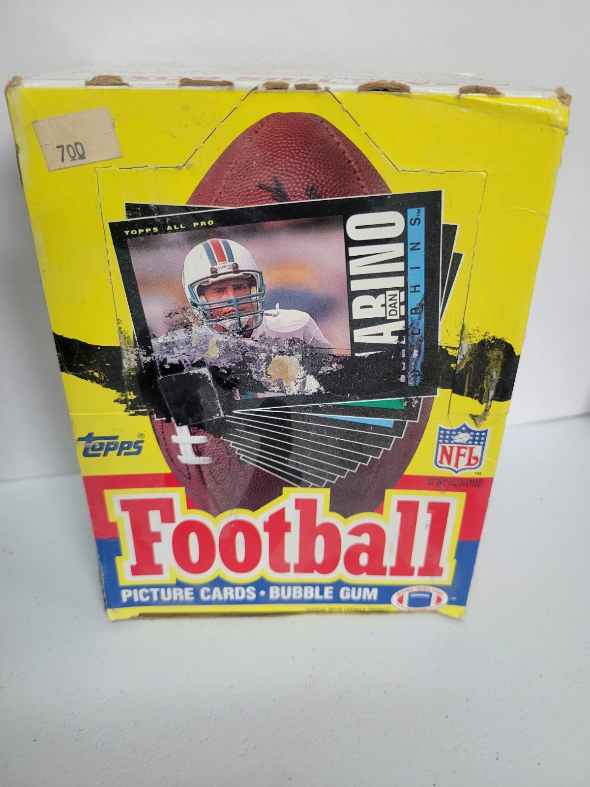 1985 Topps Football Wax Pack Box EMPTY