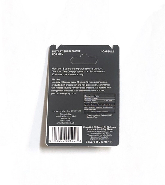 1 Count Hard Stteell For Men Original Male Enchantment she