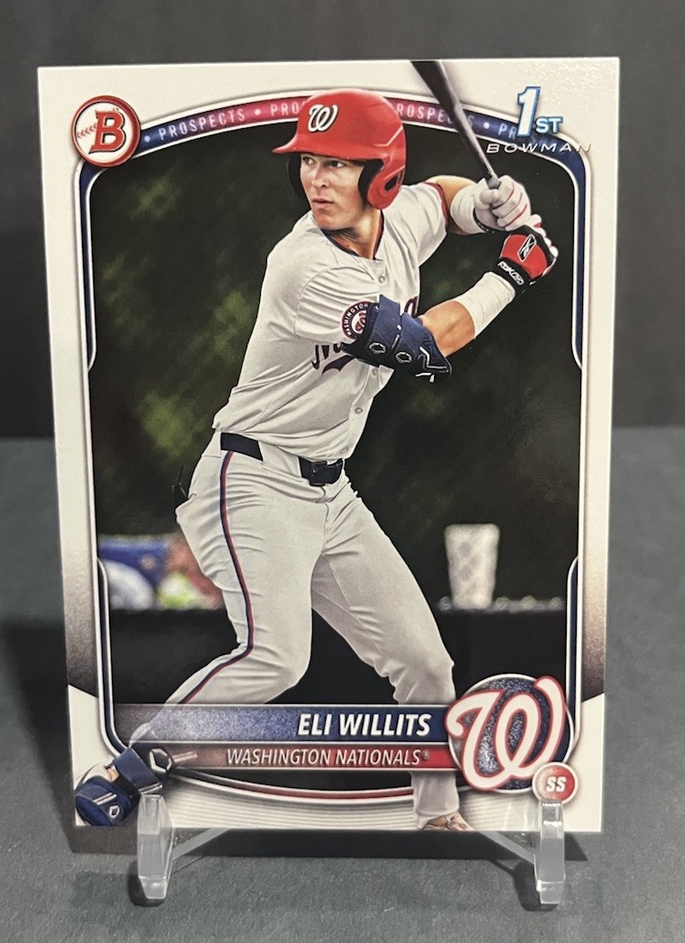 2025 Bowman Draft – Eli Willits #BD-1 (RC)