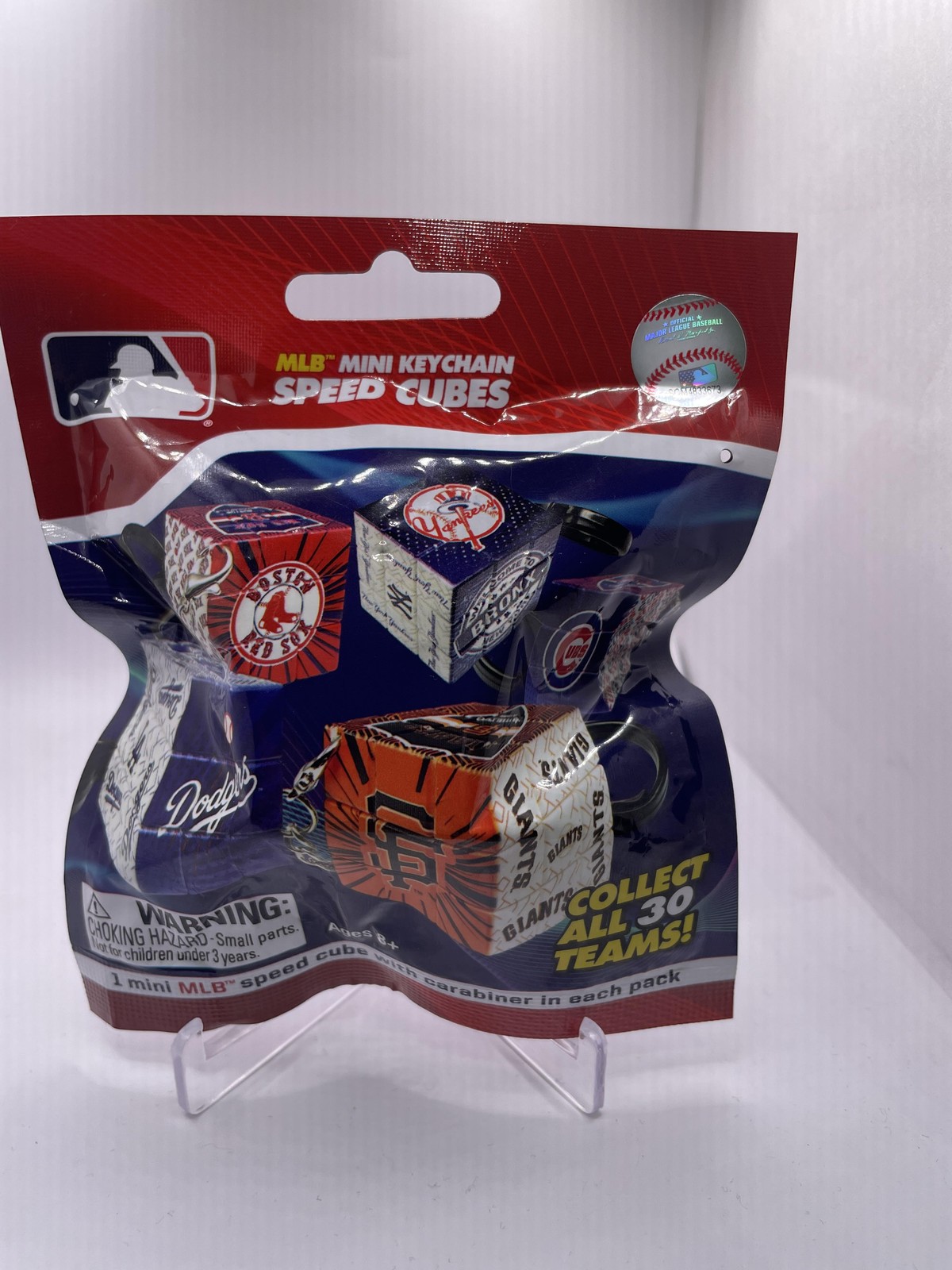Party Animal MLB Mini Keychain Speed Cube Mystery Pack