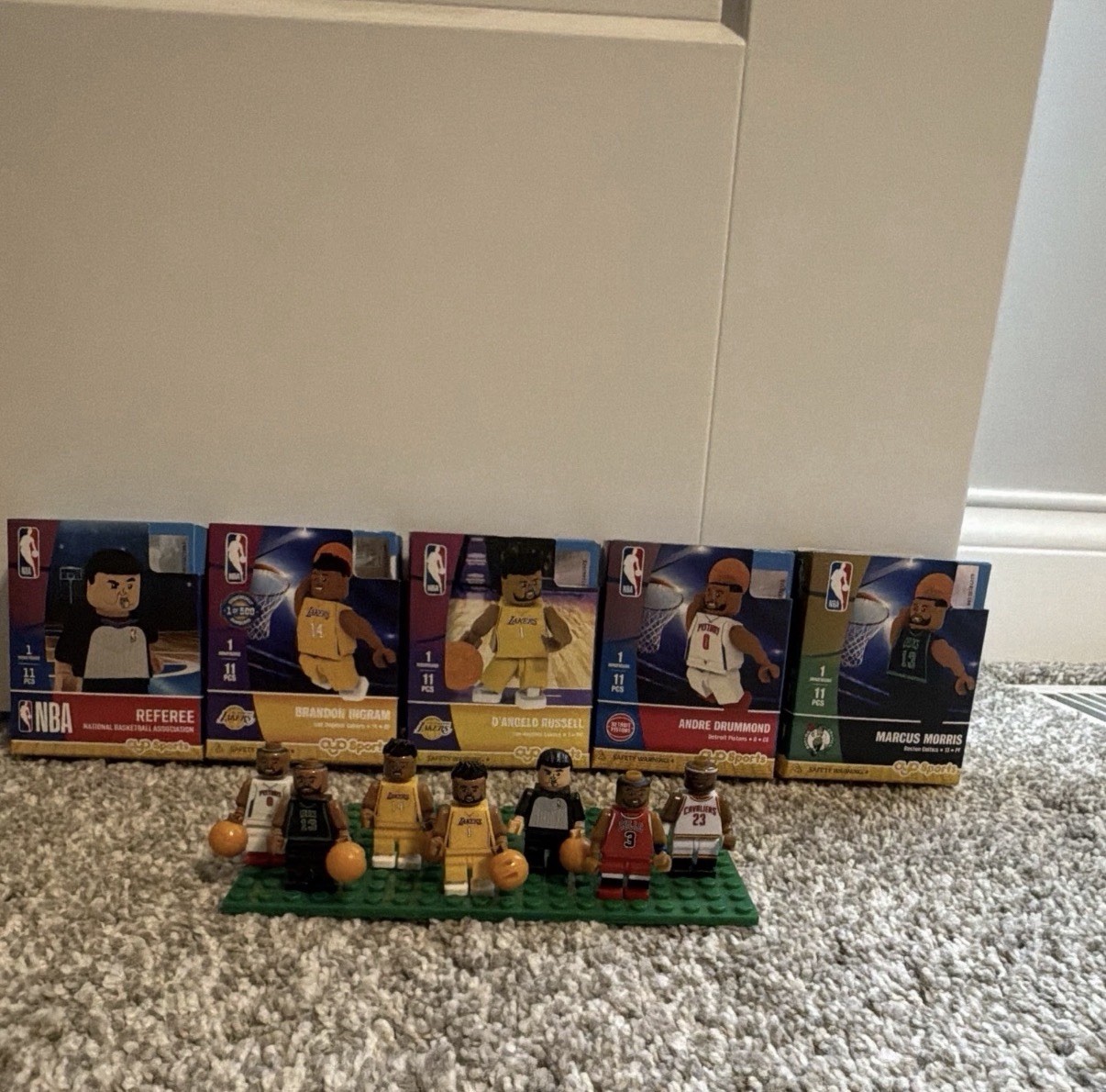 NBA OYO Sports mini figures Lot Of 7 With 5 Boxes