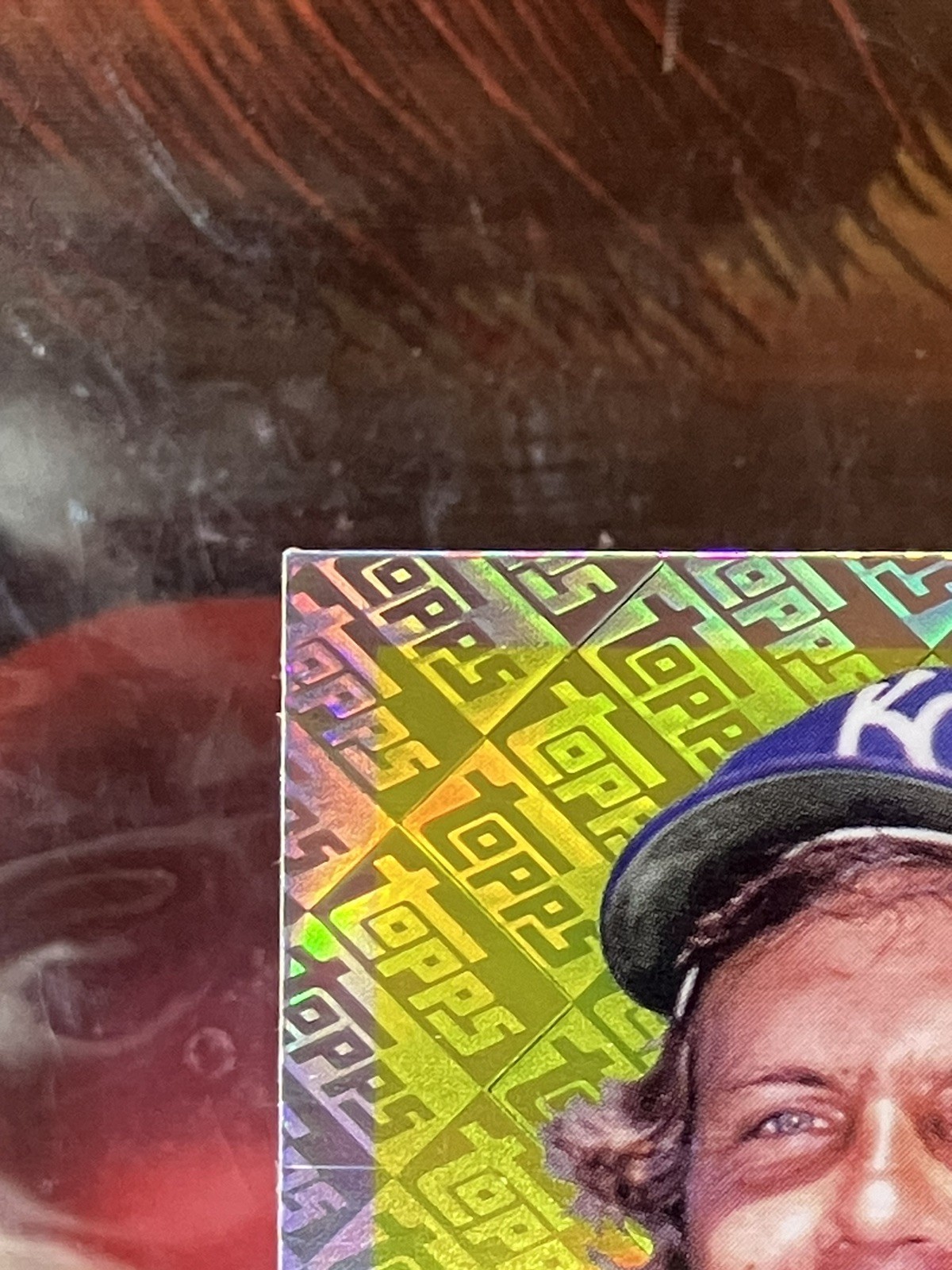2025 Topps Chrome Platinum Anniversary George Brett Logo Refractor /499