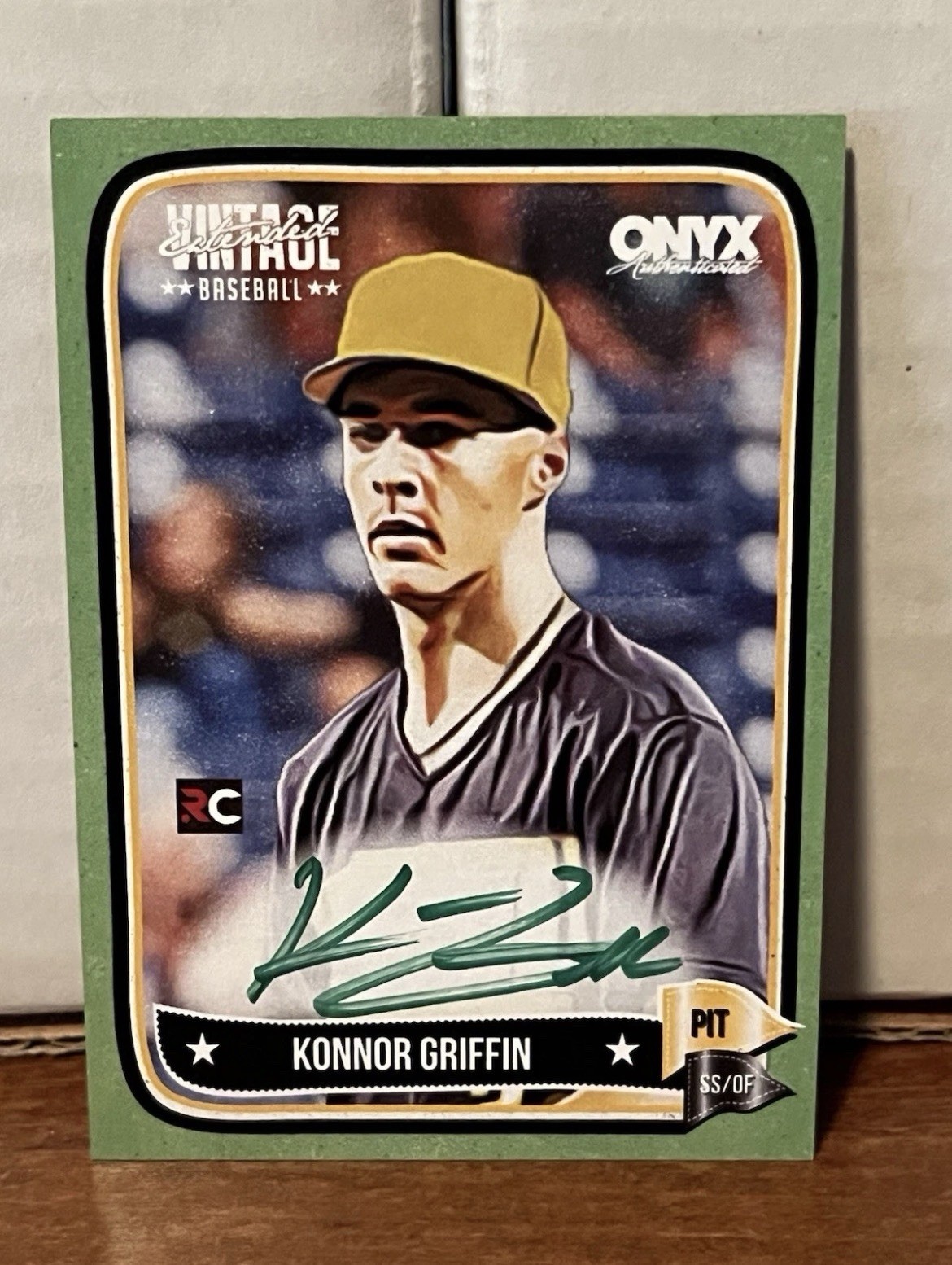 Konnor Griffin 2024 Onyx Vintage Extended Auto Lot – Red /25 Blue /25 Green /50