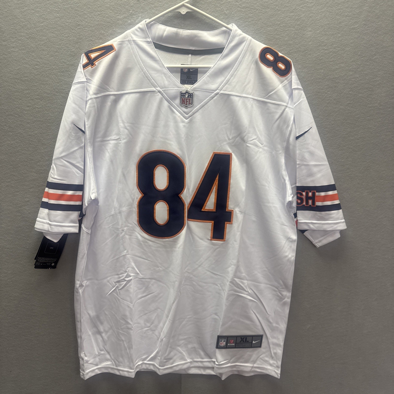 #84 Coleston Colston Loveland away White Stitched Jersey Nike Chicago Bears