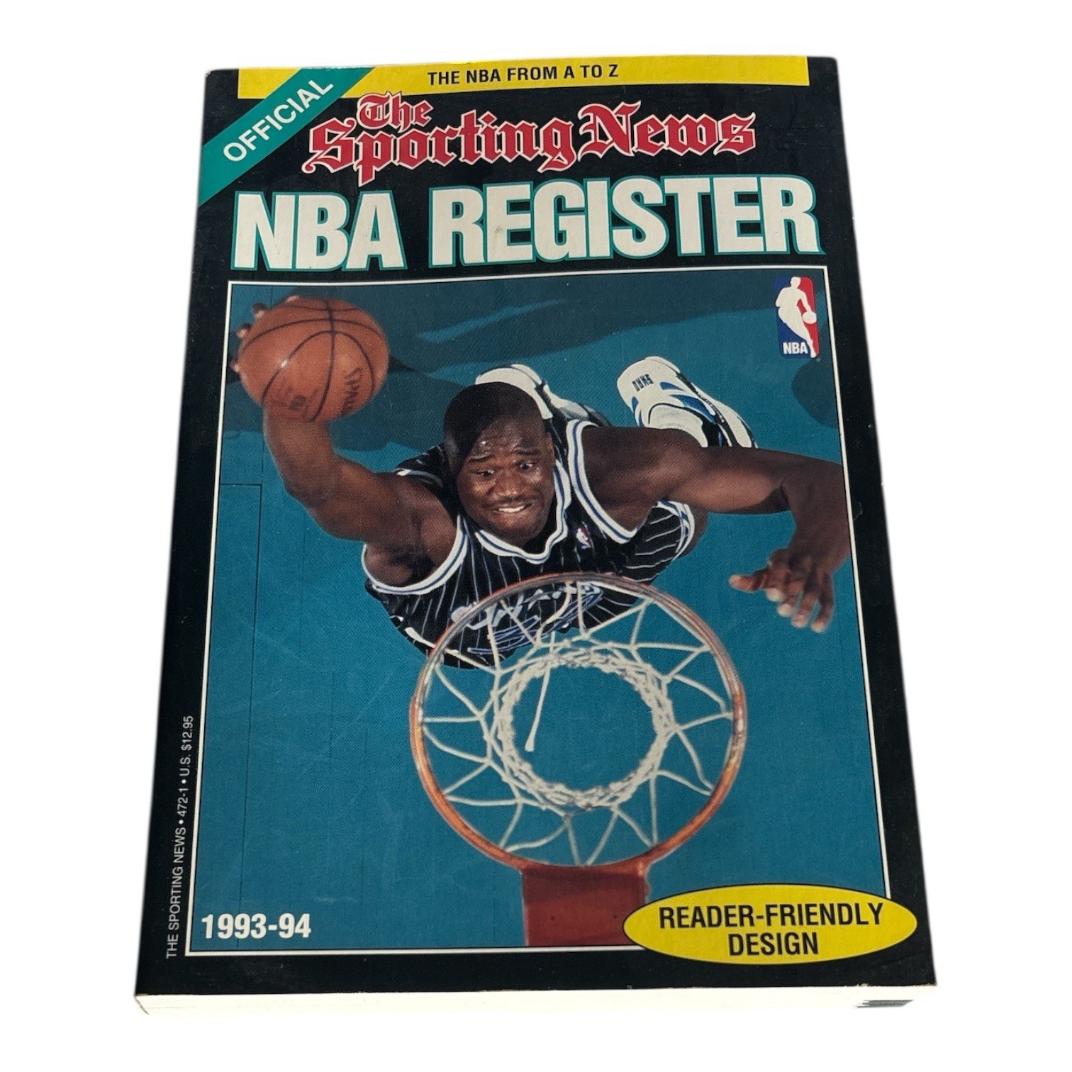 Vintage Lot 3 Sporting News Official NBA Register 1994-96 Basketball Guides; A-Z