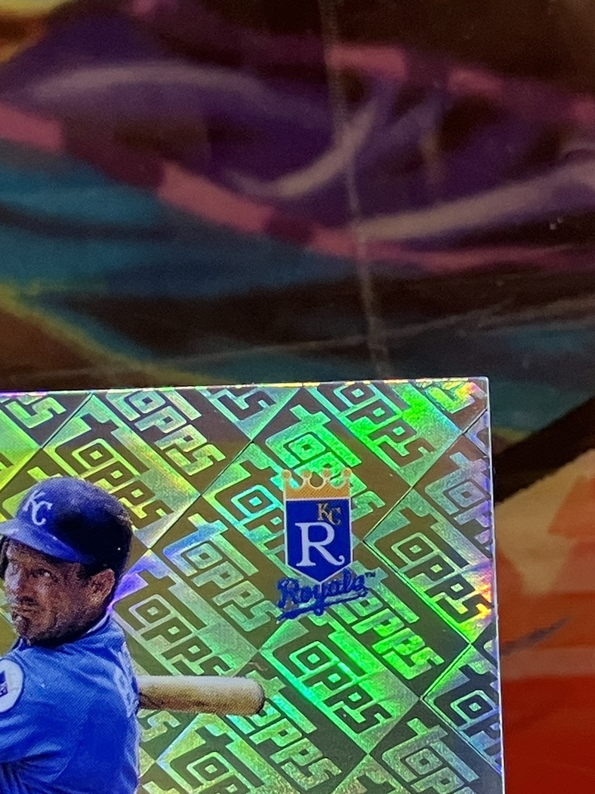 2025 Topps Chrome Platinum Anniversary George Brett Logo Refractor /499