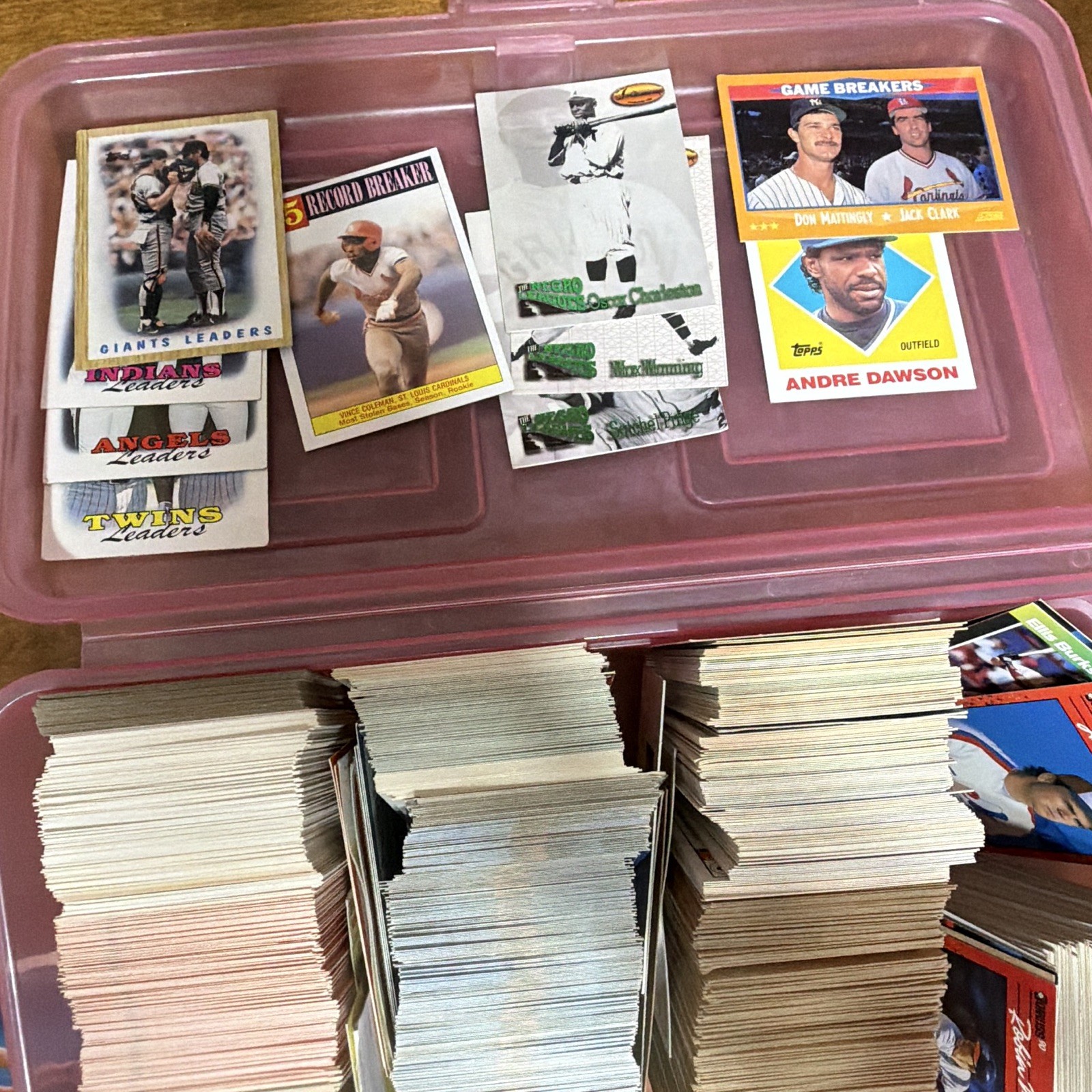 1980s 1990s Baseball Card Collection Lot – Stars, Rookies, Don Mattingly & More