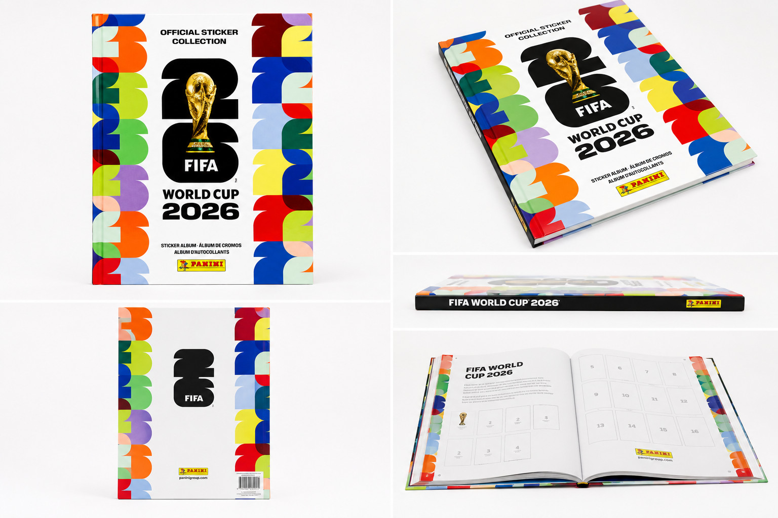 2026 Panini FIFA World Cup Sticker Album – Hardcover USA Edition – IN-STOCK NEW
