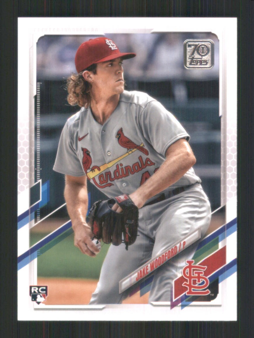 2021 Topps #451 Jake Woodford RC St. Louis Cardinals 43000