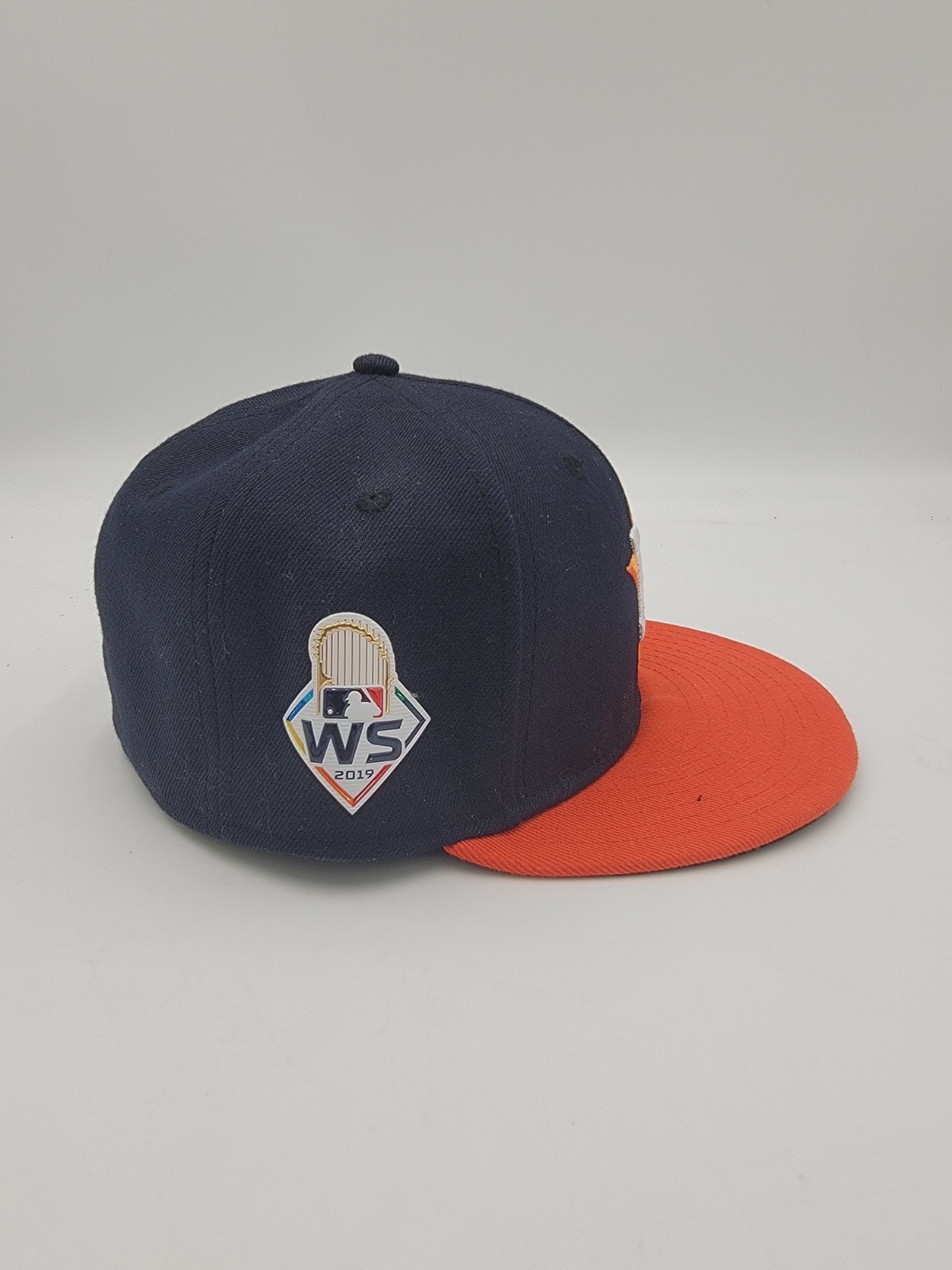 Houston Astros 2019 World Series OFFICIAL New Era Fitted Hat MLB 7 1/8” Used