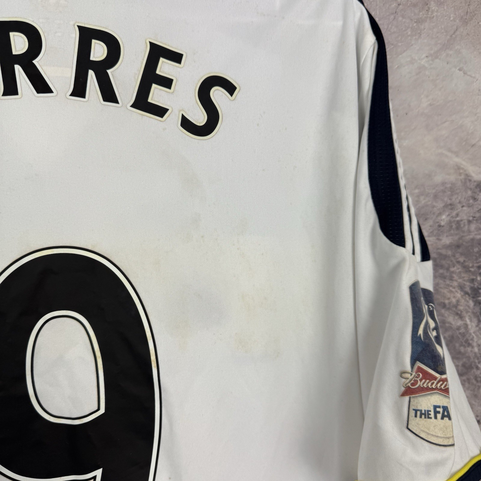 Adidas Chelsea 11/12 The FA Cup Away Jersey 9 Torres #9