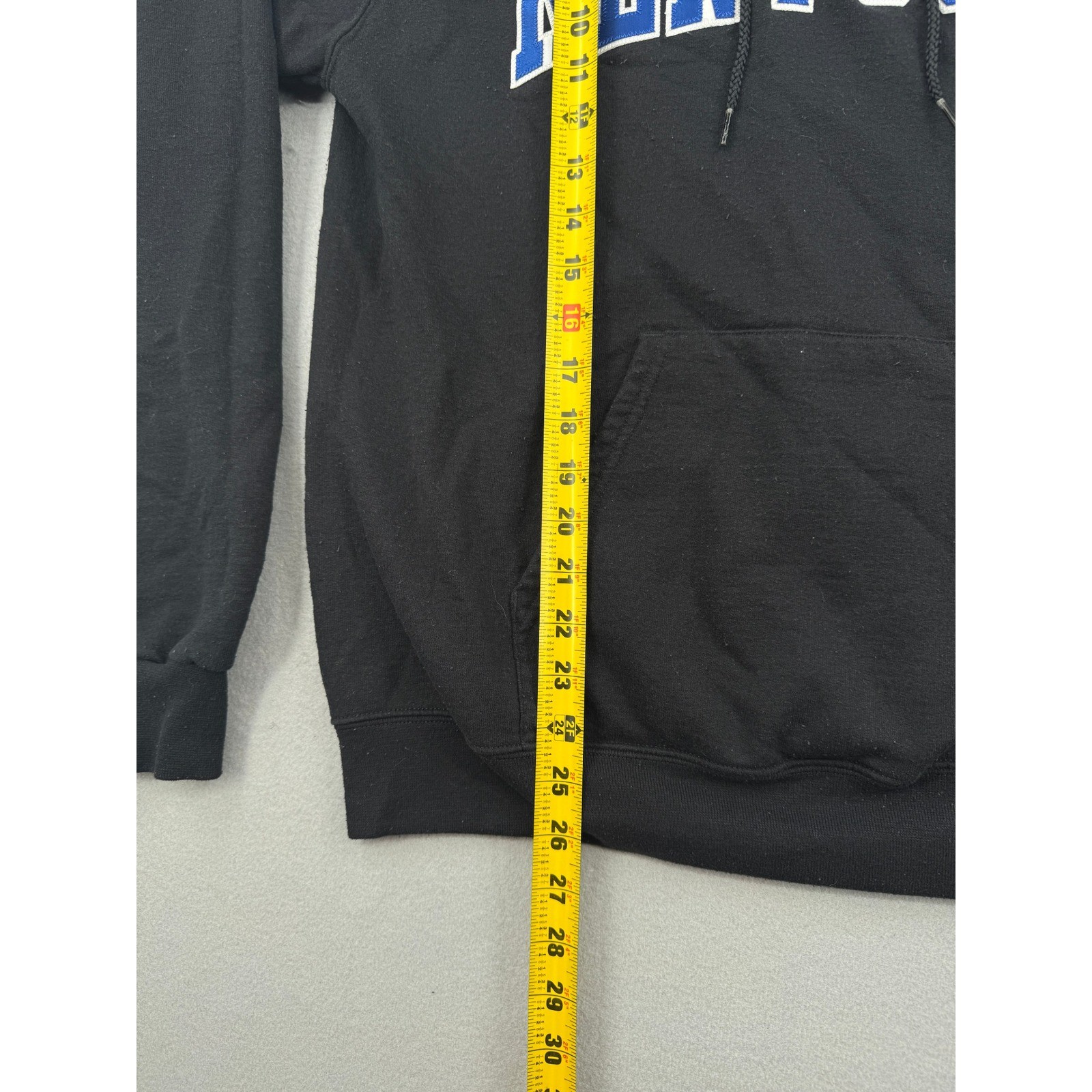 Champion Kentucky Wildcats NCAA Hoodie Black Script Logo Mens M Streetwear