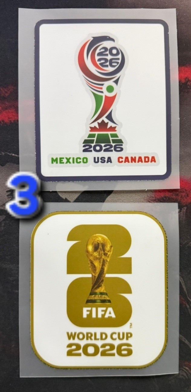 2026 WORLD CUP SOCCER PATCH SET ANY PLAYER ANY SET IRON ON PATCH BADGE