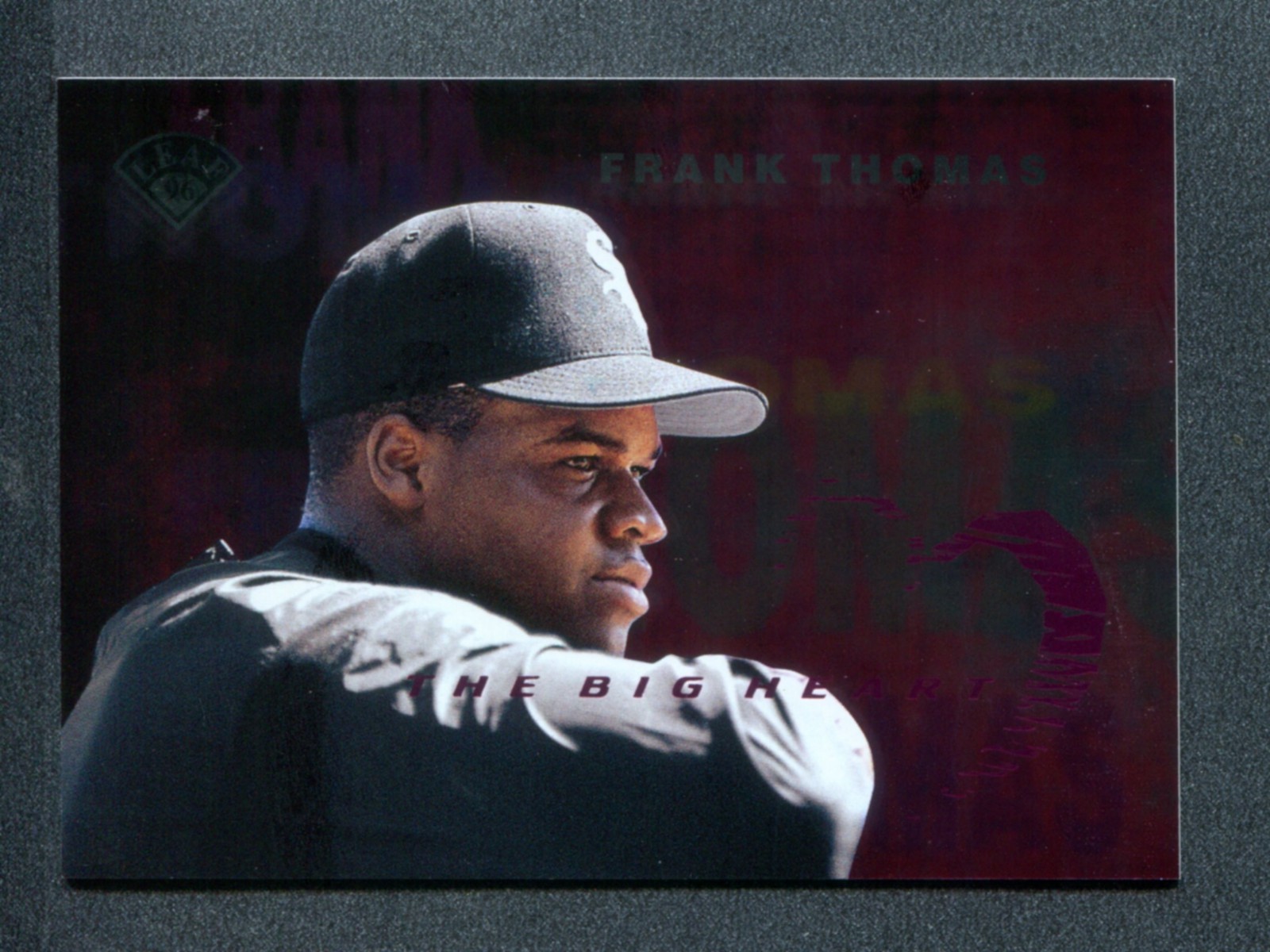 1996 Leaf Big Heart Foundation Set of 4 Autographed Signed x1 Frank Thomas /3500