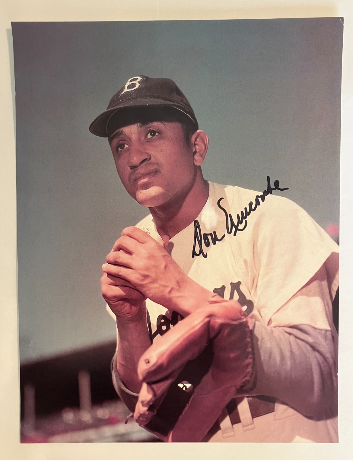 Don Newcombe Brooklyn Dodgers Signed/Autographed In Person 9″x12″ Photograph