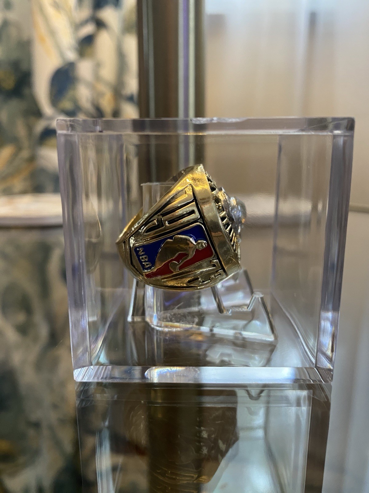 1973 New York Knicks Championship Ring w/Showcase Cube Willis Reed USA SHIP