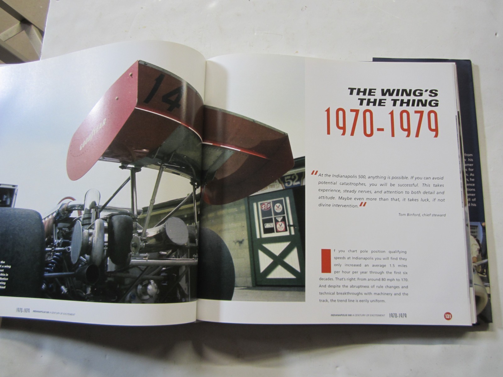 Indianapolis 500 2010 “A Century of Excitement” By Ralph Kramer Hardcover Book