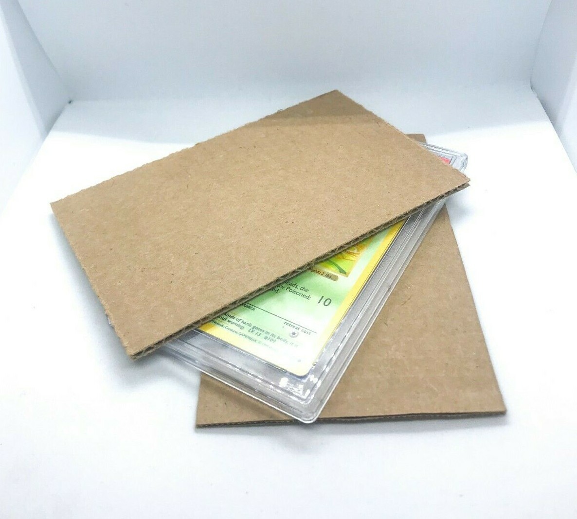 3.5″x5.5″ 100 Total Shipping Cardboard Card / Pokemon / Sticker MAIL STIFFENER