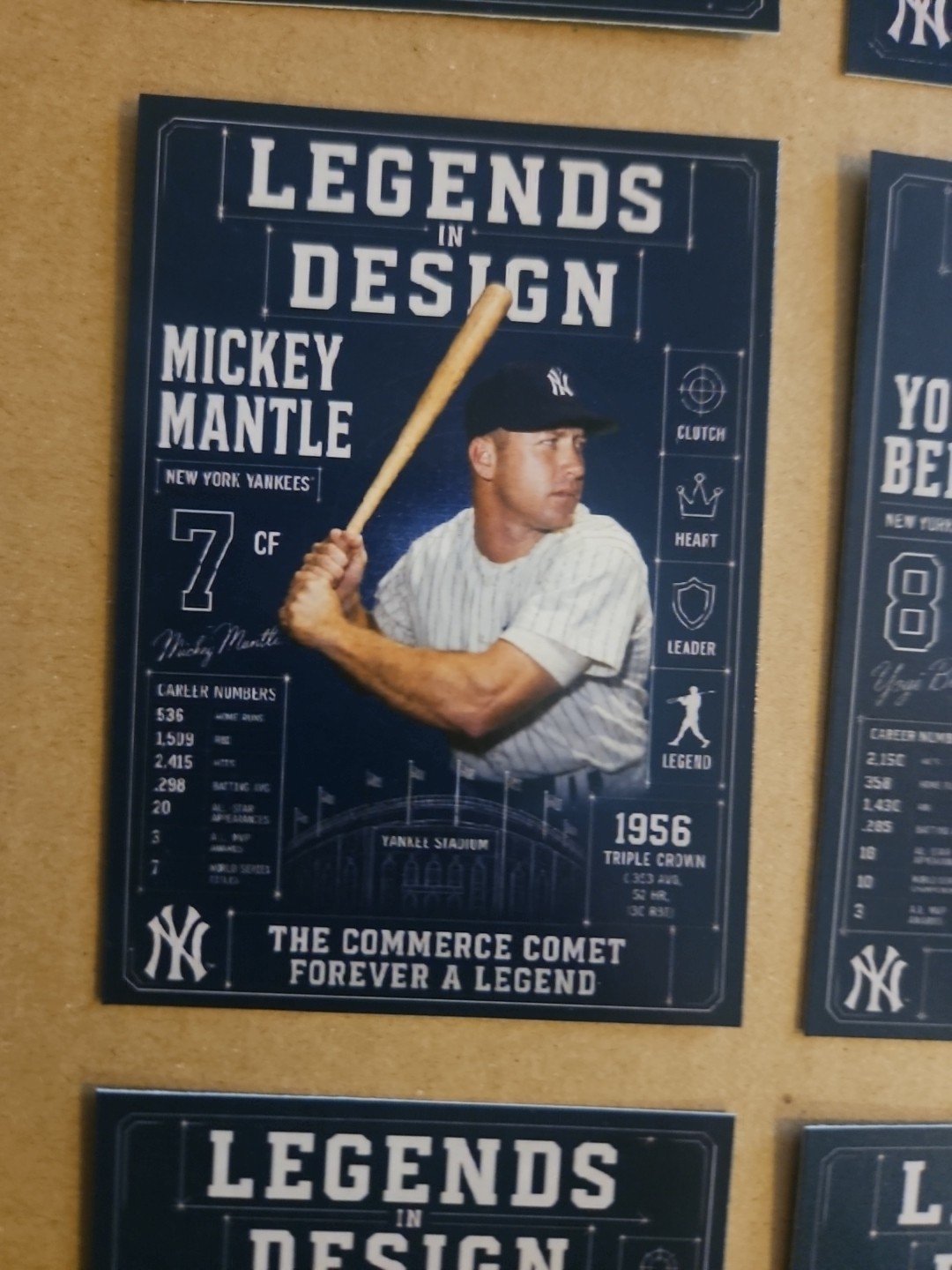 Legends In Design Custom Cards – Yankee Blueprint – 12 Cards