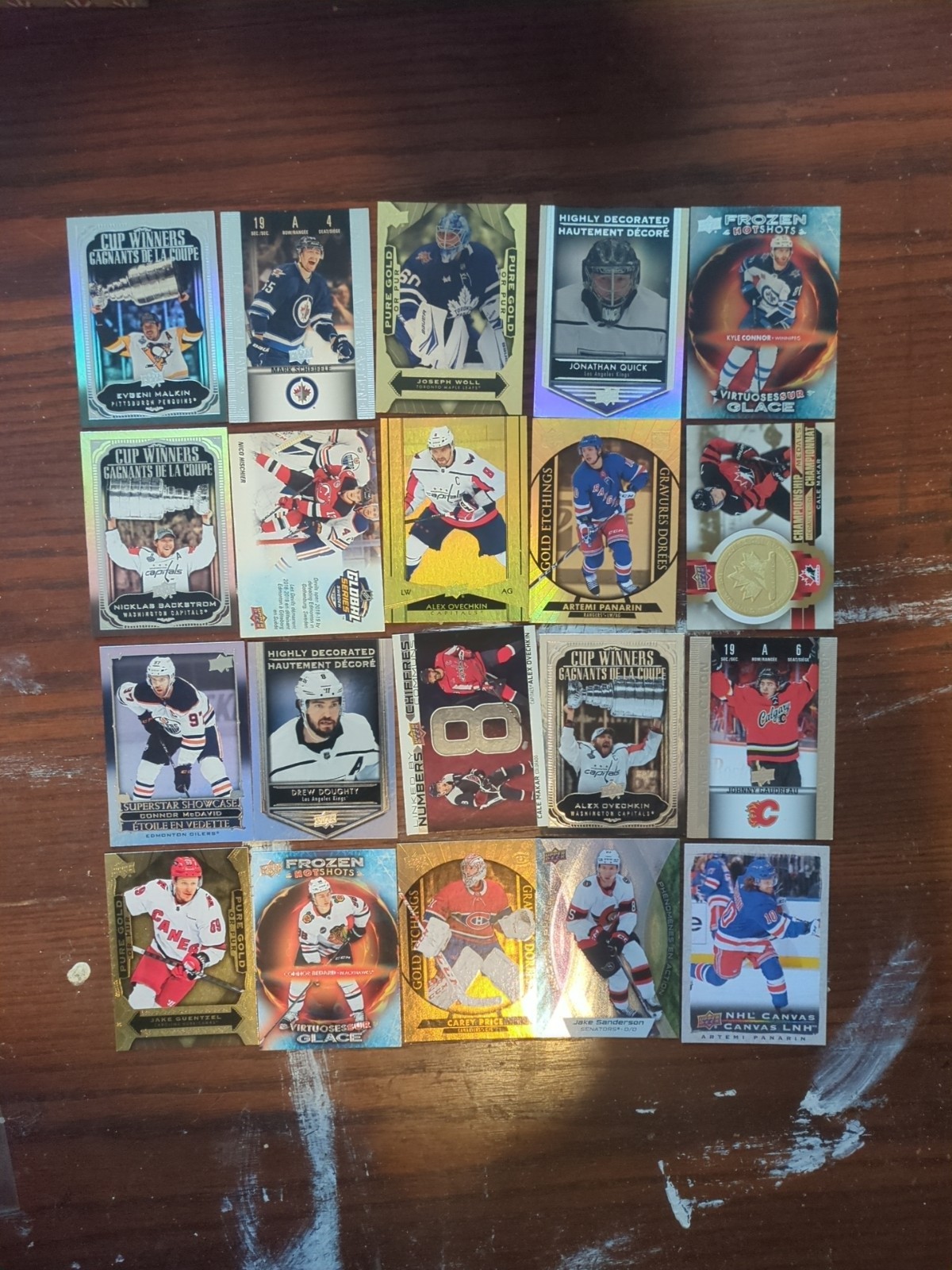 Tim Hortons Hockey Cards Singles 2022-2025 -40 Card Lot Inserts Rares SSx2