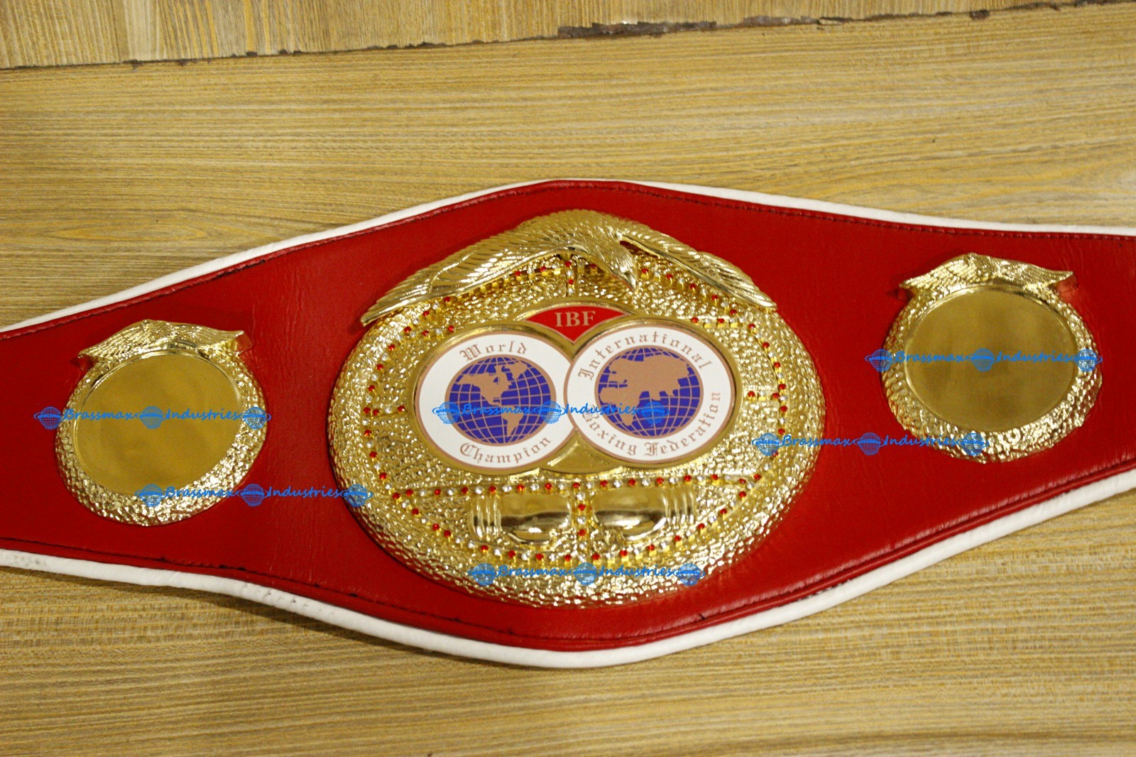 IBF Boxing Championship Title Belt 10mm 3D International Boxing Federation Belt