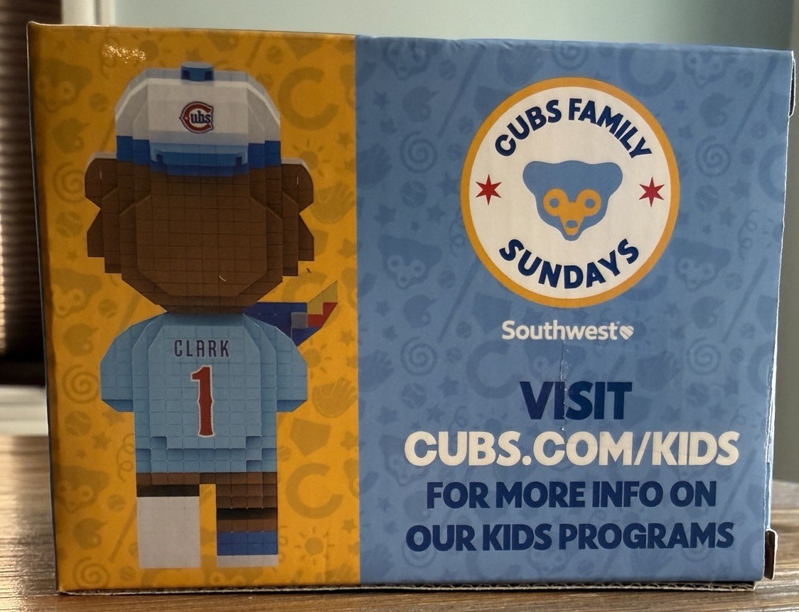2026 Chicago Cubs Clark the Cub Building Blocks Set SGA 7/5/26 New In Box