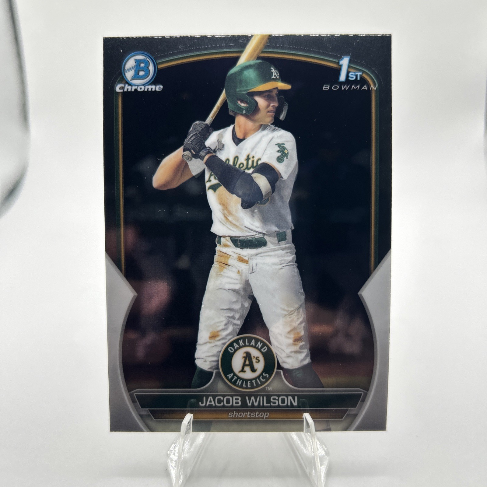 2023 Bowman Chrome 1st – Jacob Wilson #BDC-121 (RC)