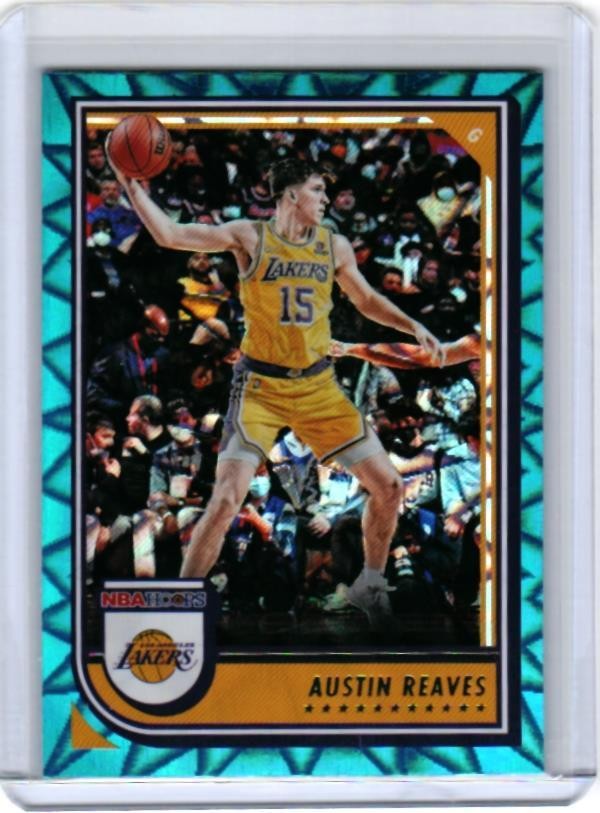 2022-23 Hoops #176 Austin Reaves Teal Explosion