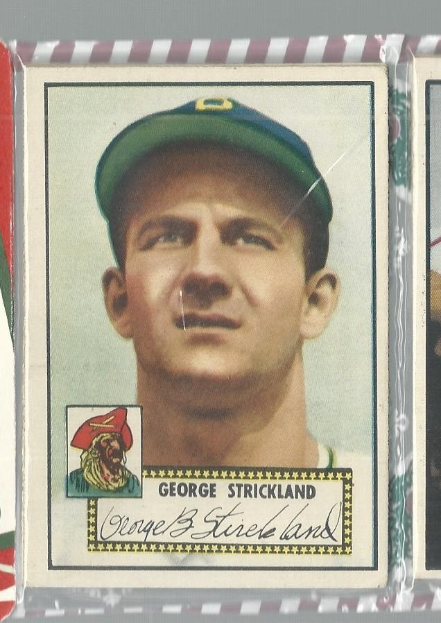 1952 TOPPS Christmas RACK PACK POSSIBLE MICKEY MANTLE ROOKIE/ED MATHEWS R!!!