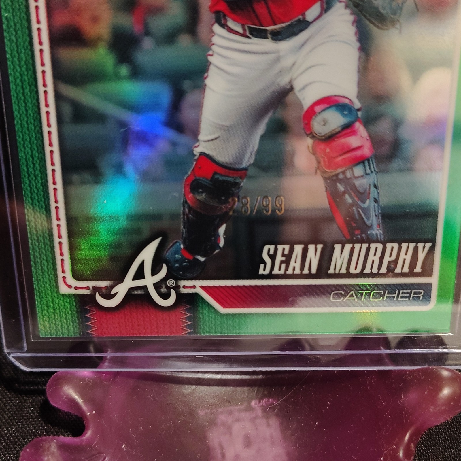 2026 Topps Chrome SEAN MURPHY green refractor ! 26/99 #212 Braves!!