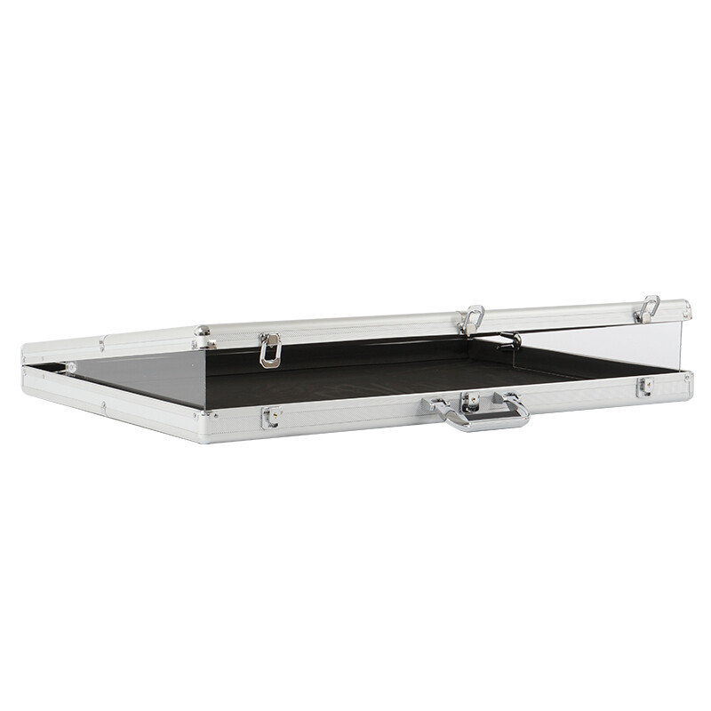 Aluminum Acrylic Table Top Trade Show Portable Display Case Trading Card/Jewelry