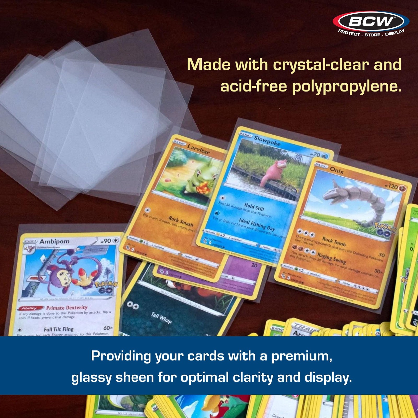 Card Sleeves, 2 5/8 x 3 5/8″