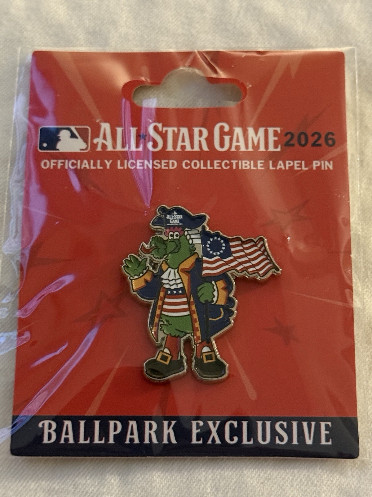 2026 MLB All Star Game FANATIC PATRIOT Pin Ballpark EXCLUSIVE Limited🔥