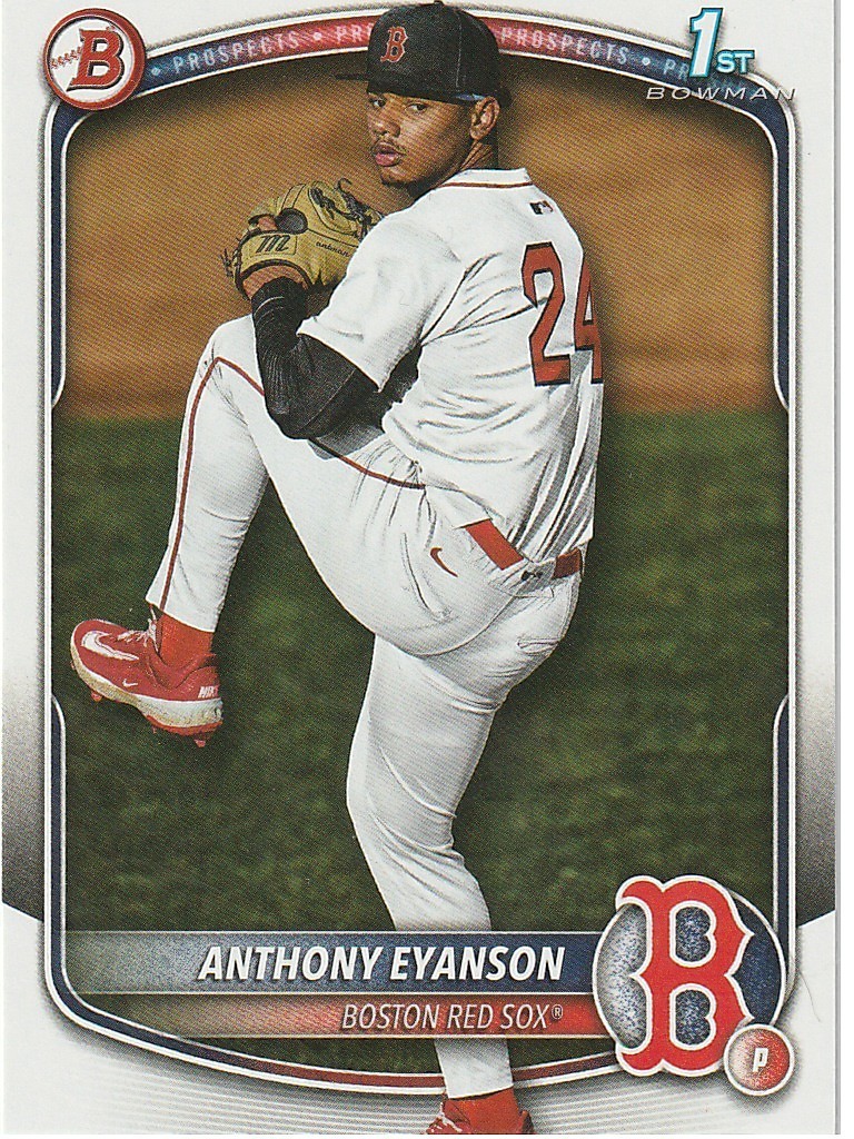 Anthony Eyanson Boston Red Sox 2025 Bowman Draft 1st Bowman ***