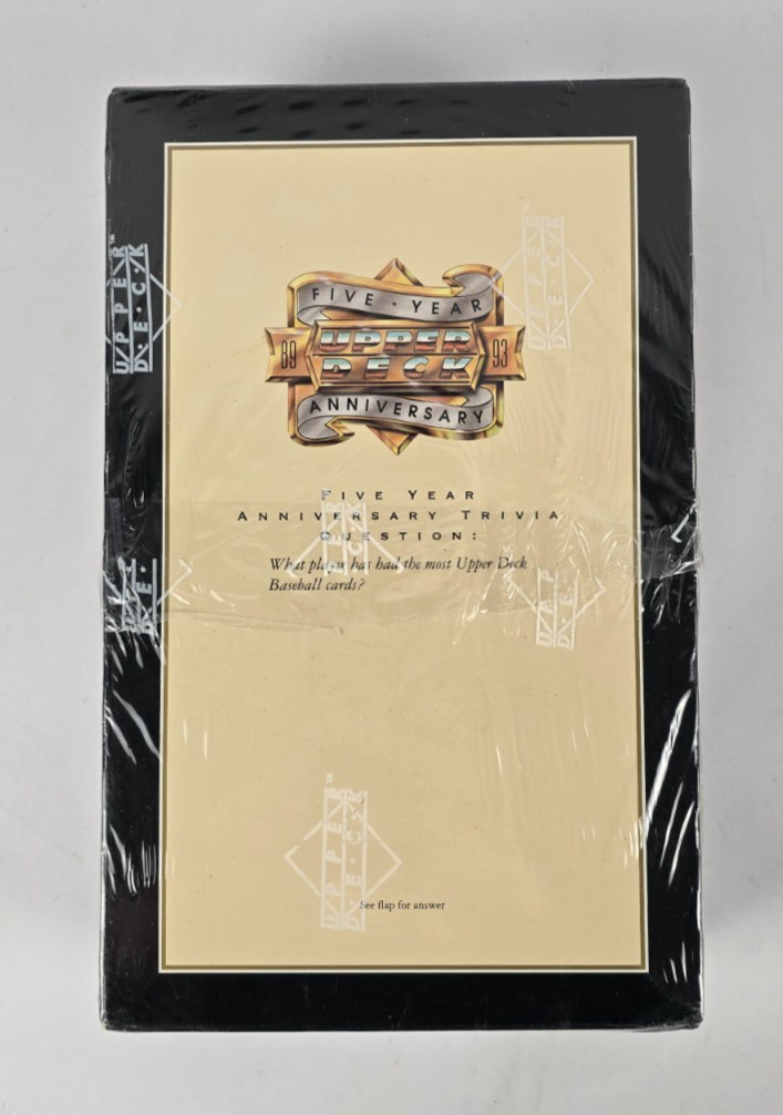 1993 Upper Deck Series One MLB Baseball Sealed Trading Card Box New