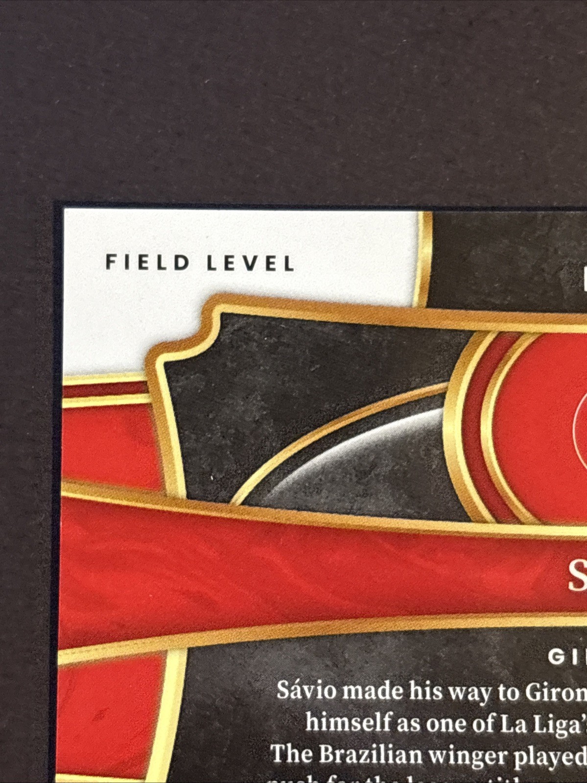2023-24 Panini Select La Liga – Field Level Savio #241 Zebra Prizm /25 SSP