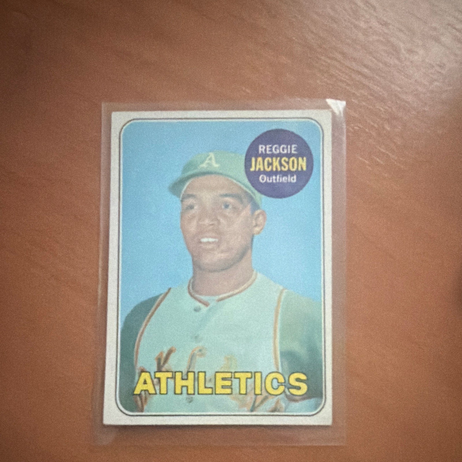 Topps 1969 Topps Reggie Jackson Rookie Base #260 Oakland Athletics Card
