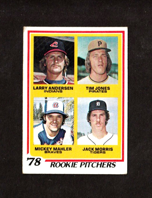 1978 Topps Baseball Jack Morris #703 HOF
