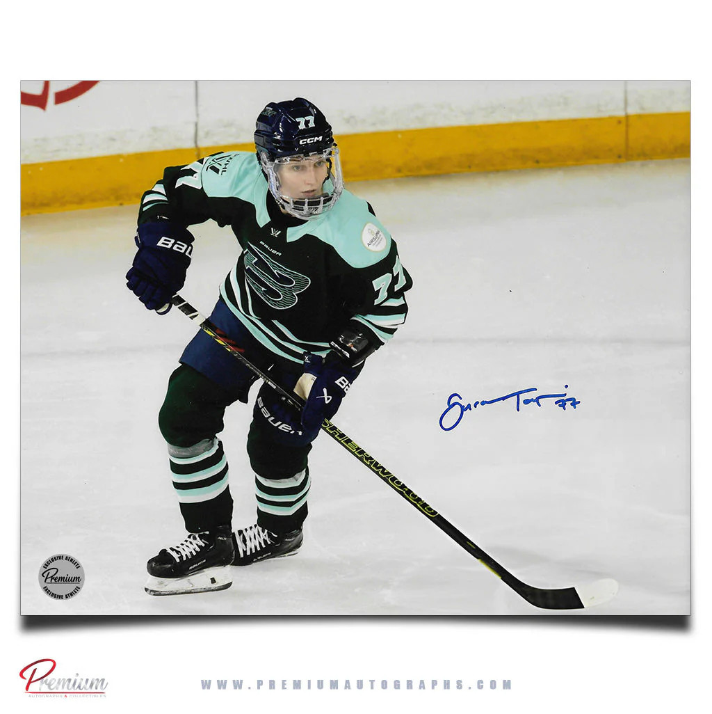 Susanna Tapani Boston Fleet PWHL Autographed 8×10 Photograph Looking for Pass