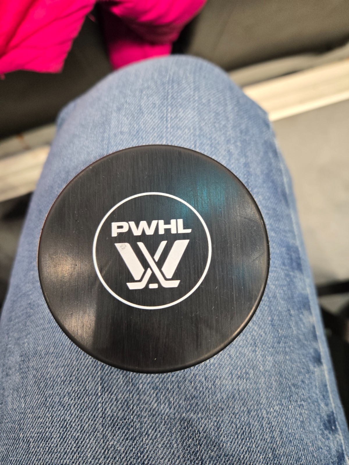 PWHL Seattle Torrent Inaugural Home Game Puck 2025 2026
