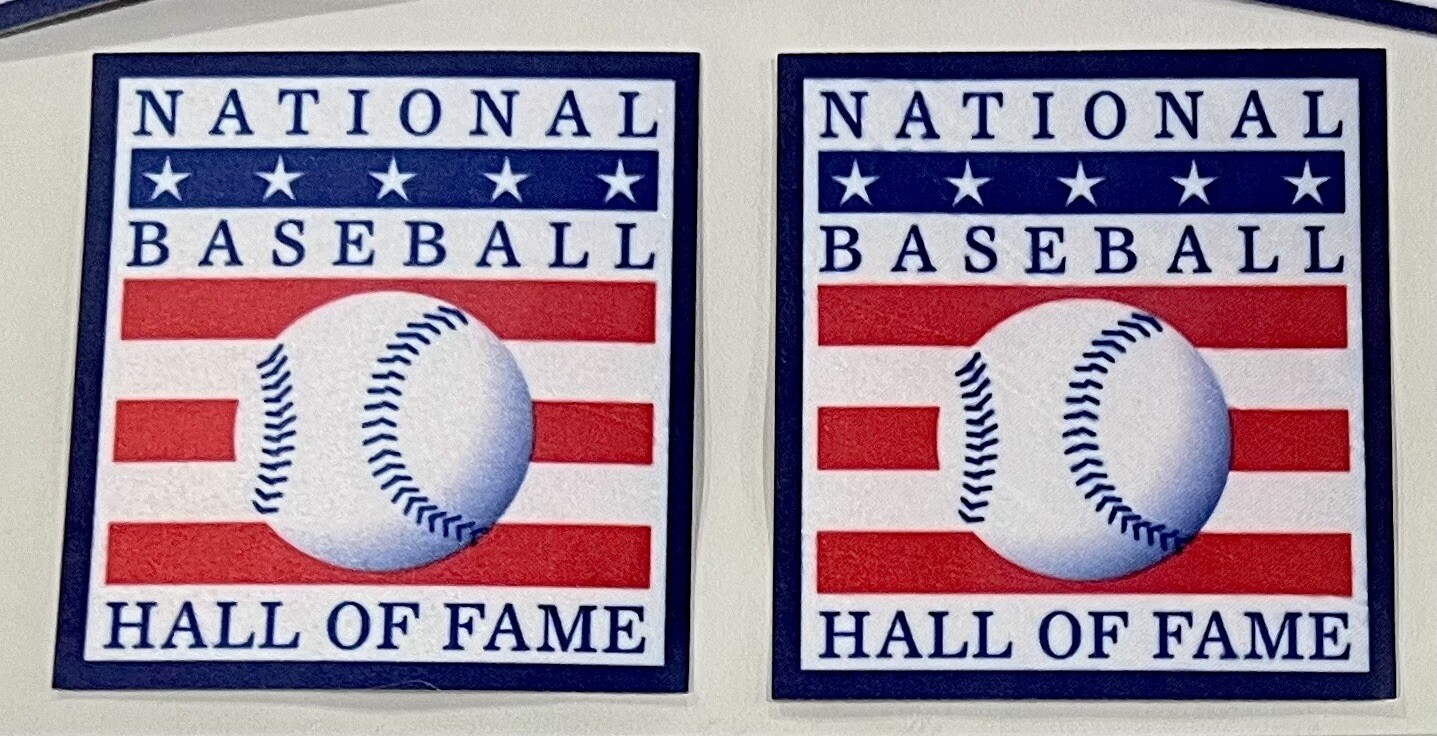 (Lot of 2) National Baseball Hall Of Fame Induction Cooperstown Patch Iron On