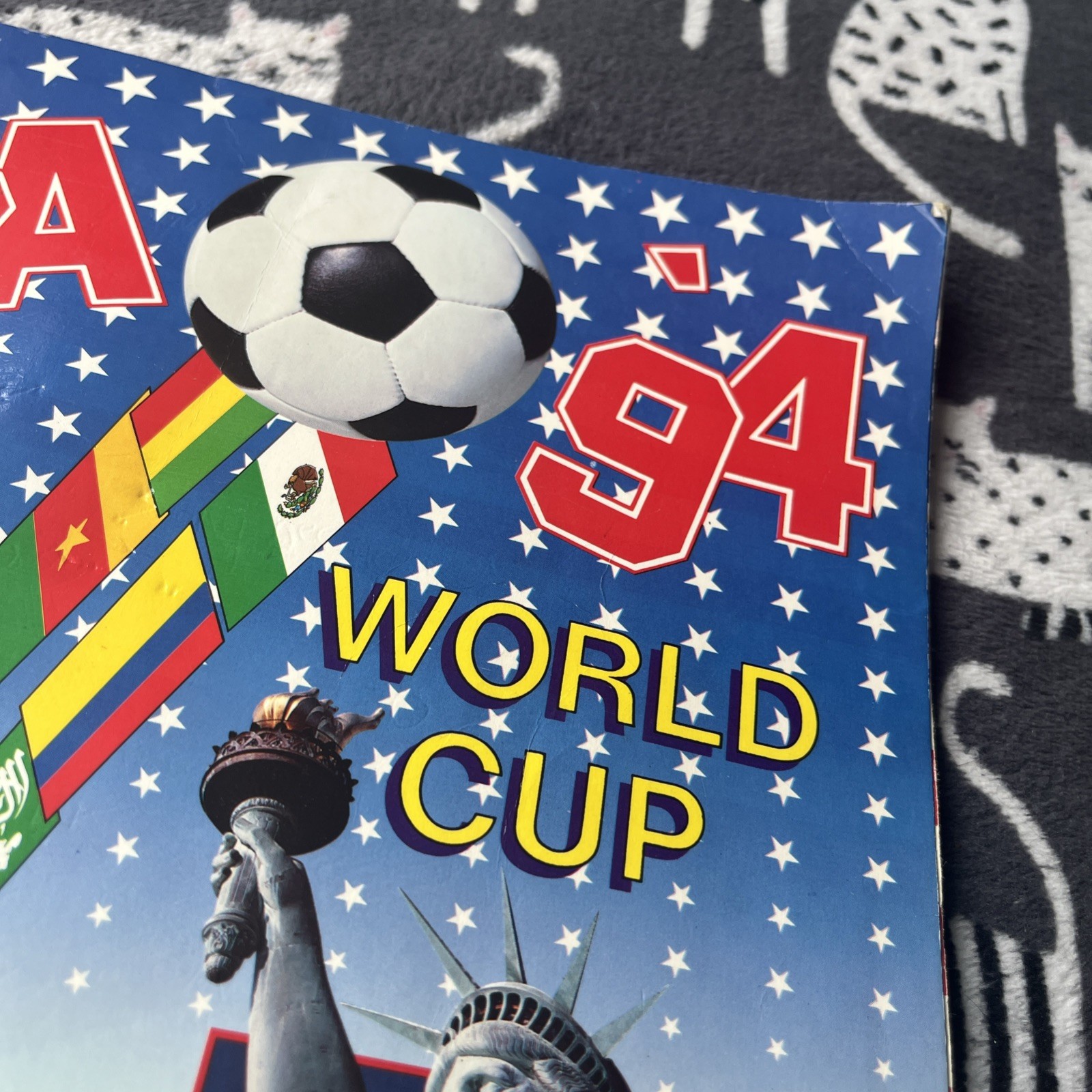 Panini USA World Cup 94 Football Album Incomplete – 275 Stickers – Free UK P&P