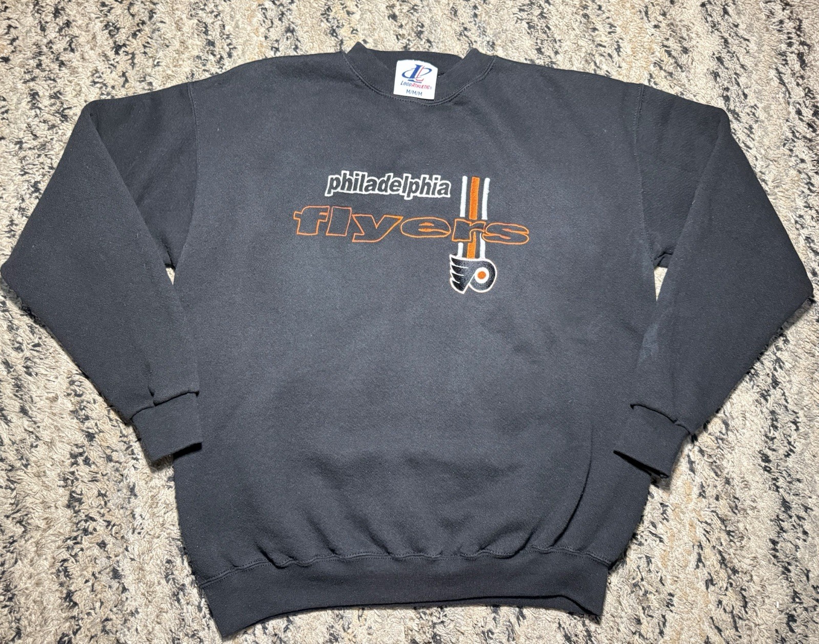 Vintage 90s Philadelphia Flyers Logo Athletic Sweatshirt Crewneck – Adult Medium
