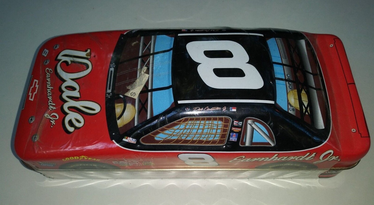 Dale Earnhardt Jr #8 Collectible Tin Palmers Double Crisp 4 oz NASCAR DEI 2001