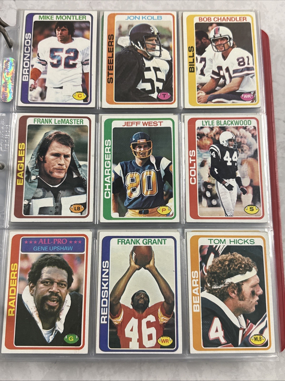 1978 Topps Football Card #s 1-176 +Rookies -You Pick- NFL Trading Cards