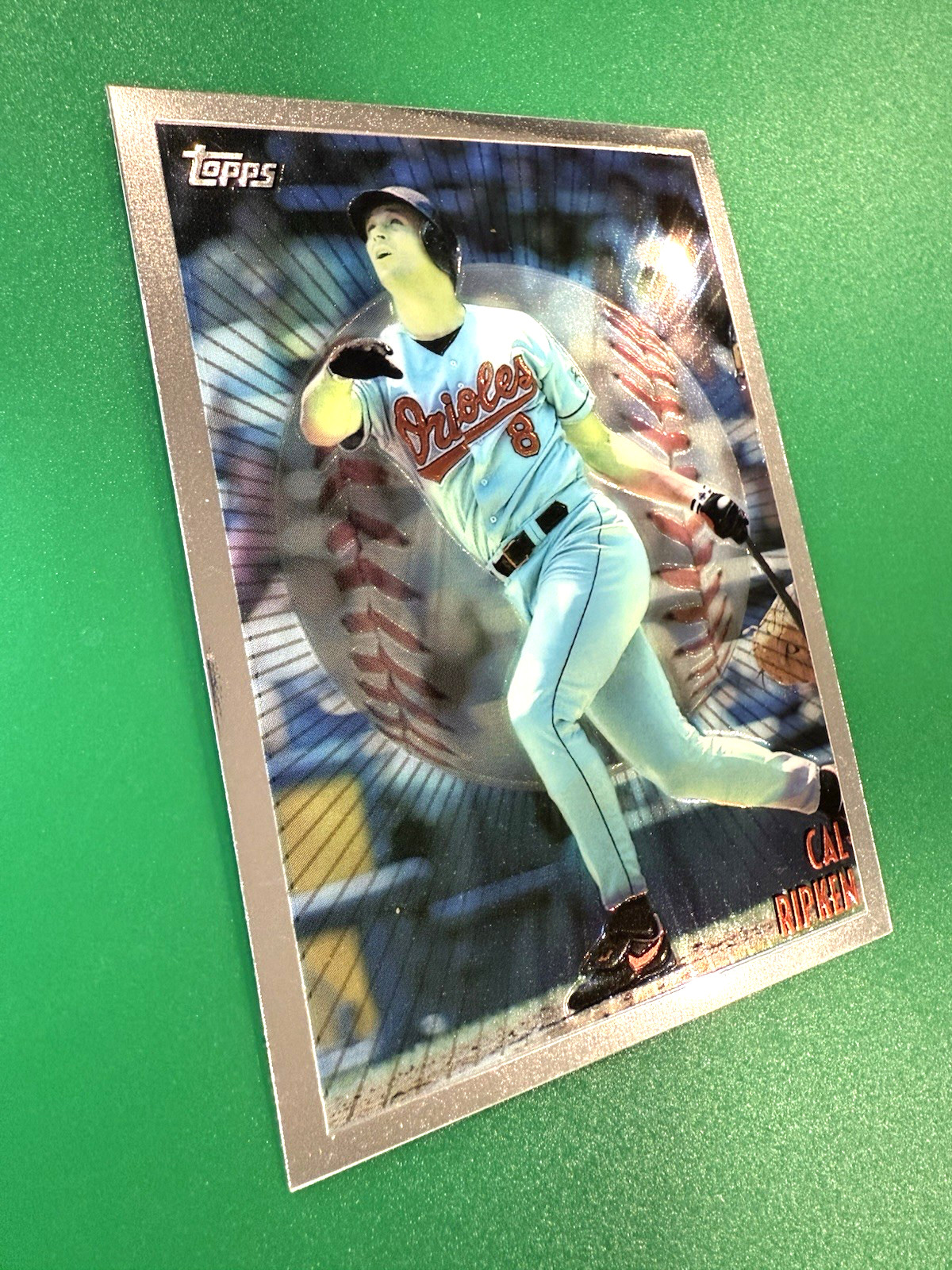 1998 Topps Mystery Finest Bordered #M16 Cal Ripken Jr. **SHARP
