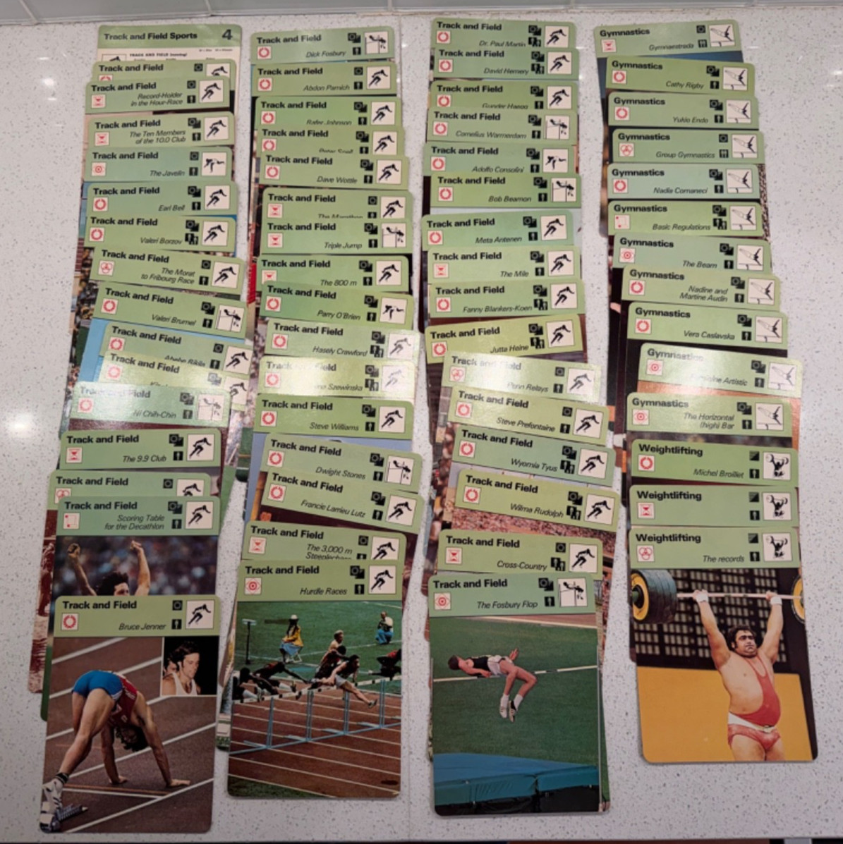 HUGE 1977-78 Sportscaster Cards – Dividers – Booklets ASSORTED 550+ piece Lot
